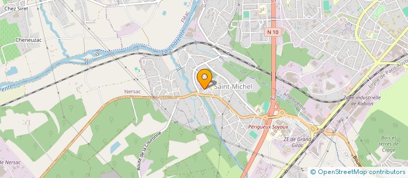 localisation de l'entreprise NEXXLAB à SAINT-MICHEL