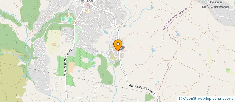 localisation de l'entreprise NEXXO à ROQUEBRUNE-SUR-ARGENS