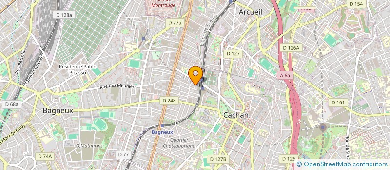 localisation de l'entreprise NEXXOR  CACHAN