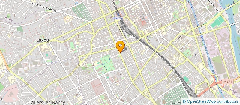 localisation de l'entreprise NEXXUS ESPORTS  NANCY