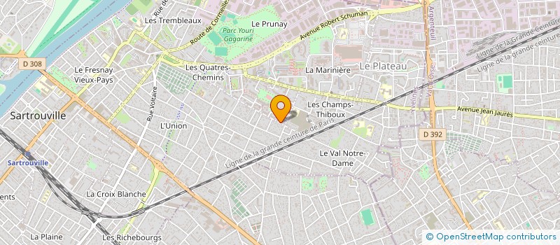 localisation de l'entreprise NEYAN  SARTROUVILLE