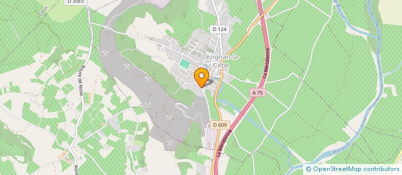 localisation de l'entreprise NEYEM  LEZIGNAN-LA-CEBE