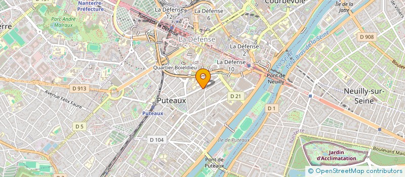 localisation de l'entreprise NEYKA COMPANY à PUTEAUX