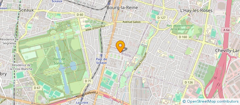 localisation de l'entreprise NEYKOV LMNP à ANTONY