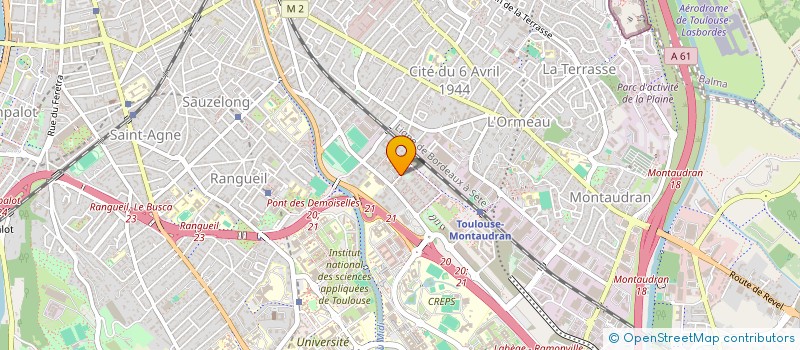 localisation de l'entreprise NEYLABADDOU à TOULOUSE