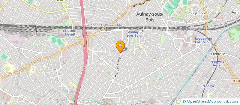 localisation de l'entreprise NEYLEM à AULNAY-SOUS-BOIS