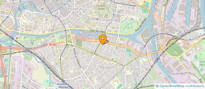 localisation de l'entreprise NEYNAWA à STRASBOURG