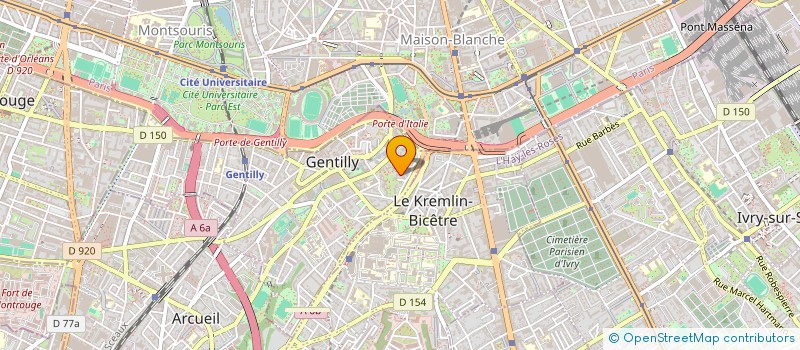 localisation de l'entreprise NEYNEB  GENTILLY