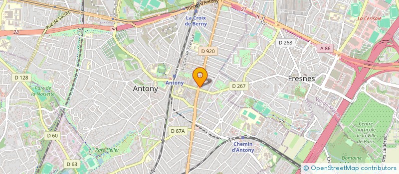 localisation de l'entreprise NEYPHONE à ANTONY