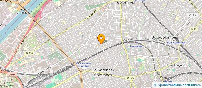 localisation de l'entreprise NEYRAND SCI à COLOMBES