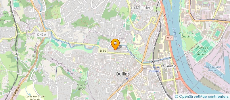 localisation de l'entreprise NEYRANDHERMOSO  OULLINS-PIERRE-BENITE