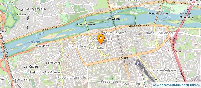 localisation de l'entreprise NEYRARD-BACHELIER  TOURS