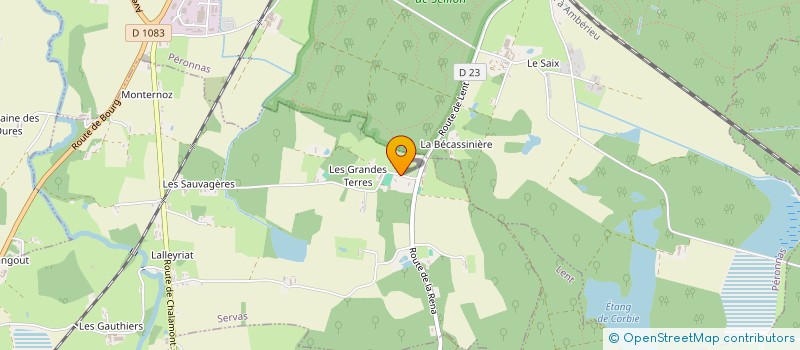 localisation de l'entreprise NEYRAT 2  SERVAS