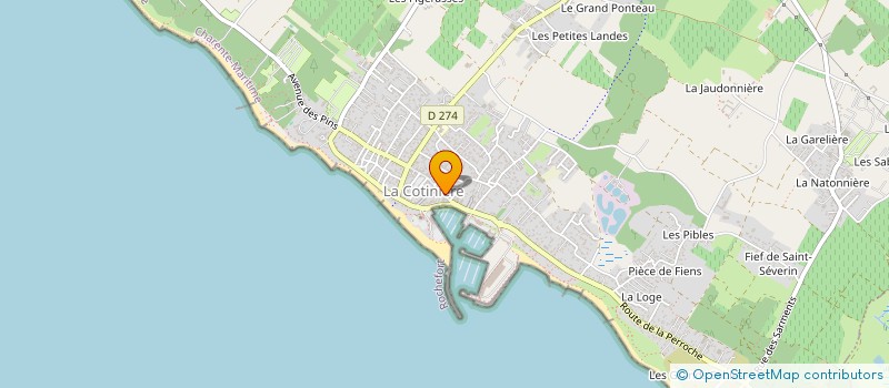 localisation de l'entreprise NEYRAT  SAINT-PIERRE-D'OLERON