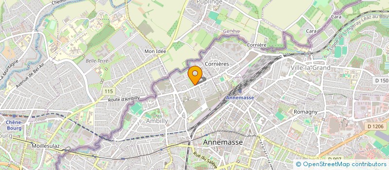 localisation de l'entreprise NEYRAUD INVEST  AMBILLY