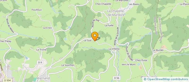 localisation de l'entreprise NEYREL  COURS