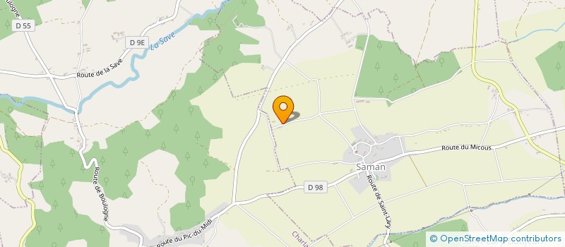 localisation de l'entreprise NEYRET 2T  NIZAN-GESSE