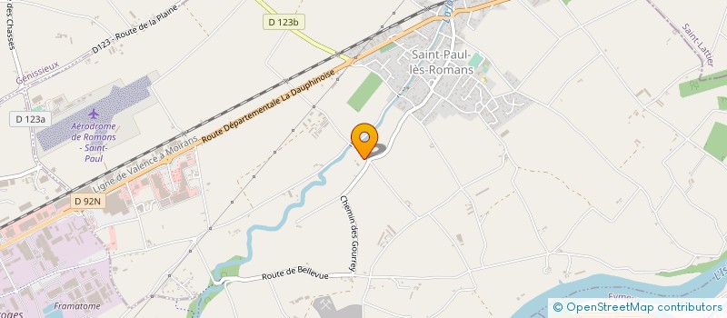 localisation de l'entreprise NEYRON  SAINT-PAUL-LES-ROMANS