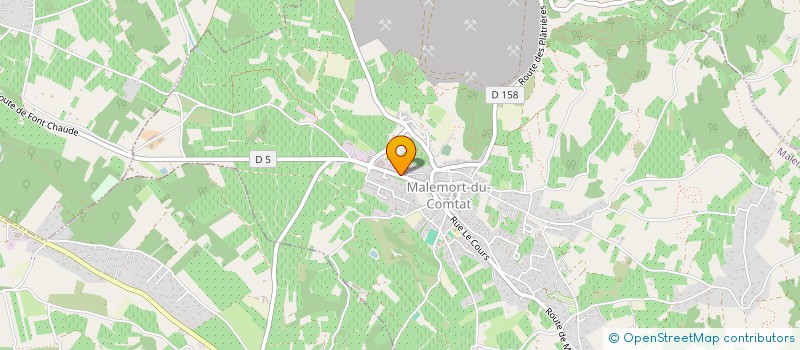 localisation de l'entreprise NEYRON MICHEL ET JEAN PIERRE  MALEMORT-DU-COMTAT