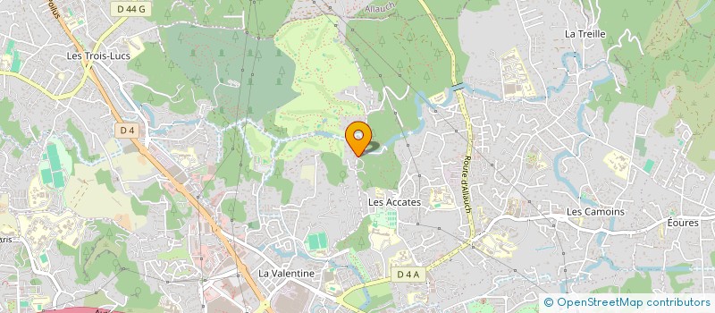 localisation de l'entreprise NEYTRA PAYSAGE  MARSEILLE