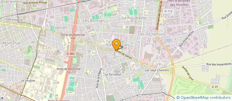 localisation de l'entreprise NEYZEN à BRON