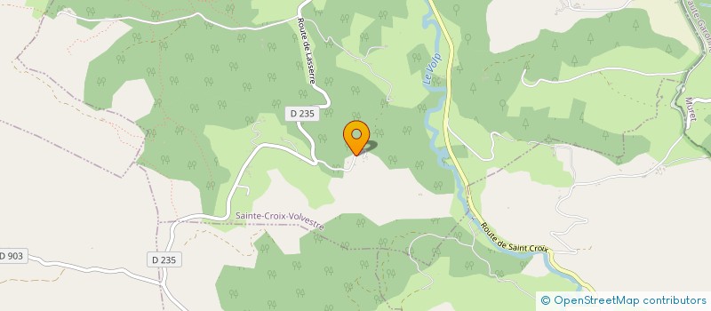 localisation de l'entreprise NEZ AU VENT à STE-CROIX-VOLVESTRE