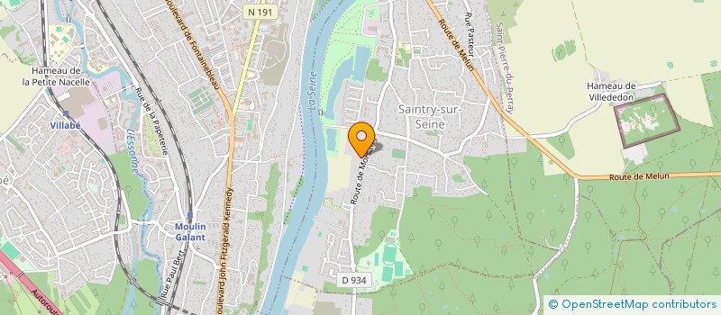 localisation de l'entreprise NEZ ROUGE ET BALLON à SAINTRY-SUR-SEINE
