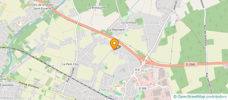 localisation de l'entreprise NEZARI ASSURANCE à CHECY