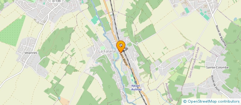 localisation de l'entreprise NEZELVIN  NEZEL