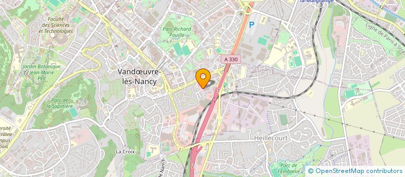 localisation de l'entreprise NEZUMI à VANDŒUVRE-LES-NANCY