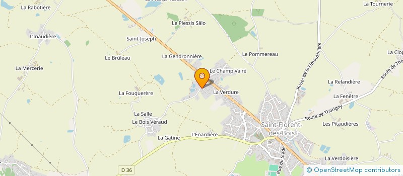 localisation de l'entreprise NF  RIVES DE L'YON