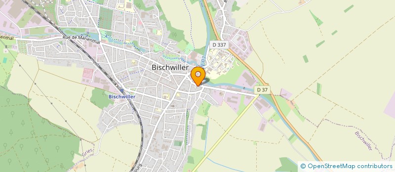 localisation de l'entreprise NF BATI+ à BISCHWILLER