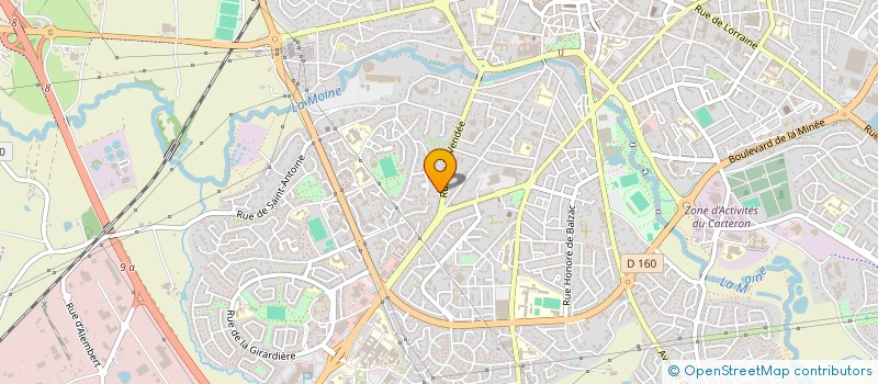 localisation de l'entreprise NF CONSEIL à SEVREMOINE