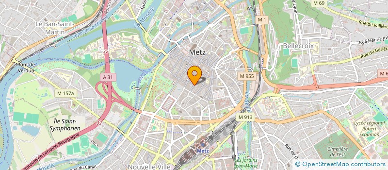 localisation de l'entreprise NF DEVELOPPEMENT  METZ