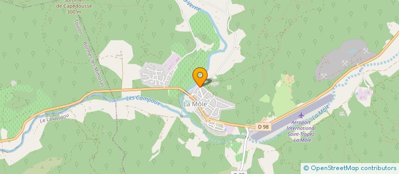 localisation de l'entreprise NF FINANCEMENT à GRIMAUD