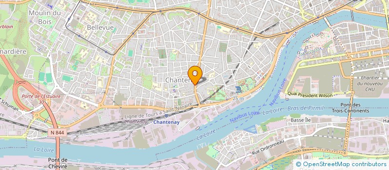 localisation de l'entreprise NF GROUP  NANTES