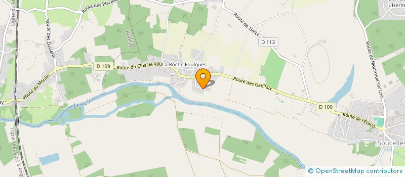 localisation de l'entreprise NF HOUSE à RIVES-DU-LOIR-EN-ANJOU