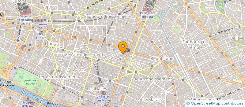 localisation de l'entreprise NF INCENDIE à PARIS
