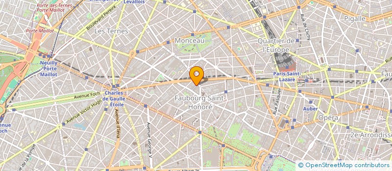 localisation de l'entreprise NF INVEST  PARIS