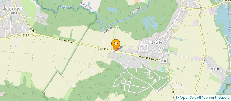 localisation de l'entreprise NF MARQUAGE  ITTEVILLE