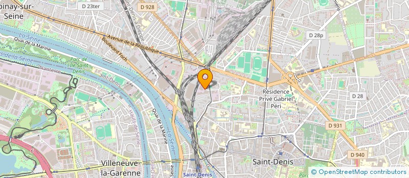 localisation de l'entreprise NF MONTMAGNY  SAINT-DENIS