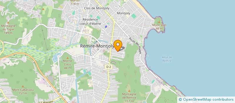 localisation de l'entreprise NF8  REMIRE-MONTJOLY