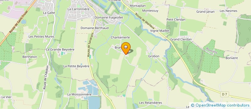 localisation de l'entreprise NFB DUPUPET  CHATILLON-SUR-CHALARONNE