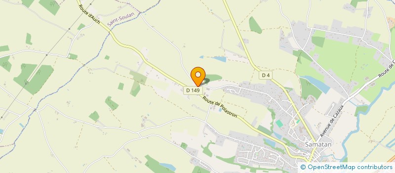 localisation de l'entreprise NFC BOULANGERIE à SAMATAN