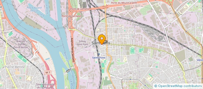 localisation de l'entreprise NFC IMMO  SAINT-FONS