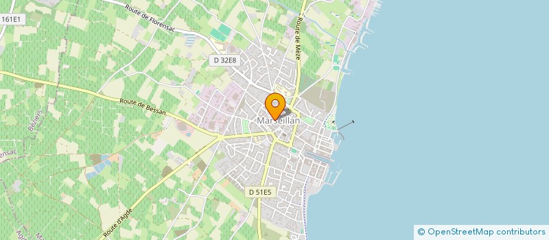 localisation de l'entreprise NFCJ à MARSEILLAN