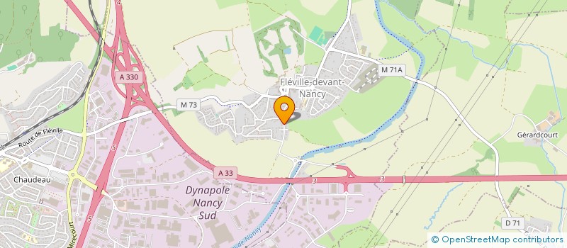 localisation de l'entreprise NFE  FLEVILLE-DEVANT-NANCY