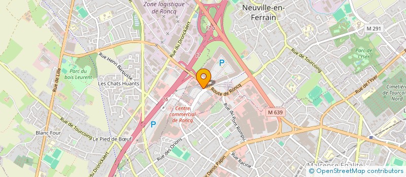 localisation de l'entreprise NFER1  NEUVILLE-EN-FERRAIN