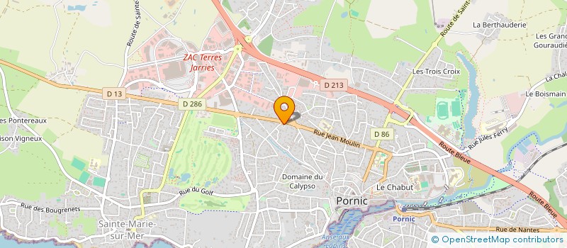 localisation de l'entreprise NFG PATRIMOINE  PORNIC