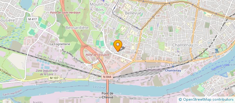 localisation de l'entreprise NFHOLDING  NANTES